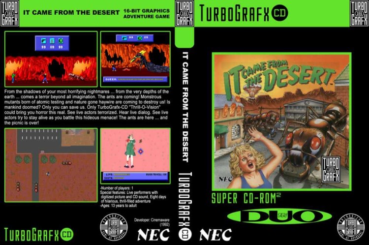 It Came from the Desert [CD-ROM²] - TurboGrafx CD | VideoGameX