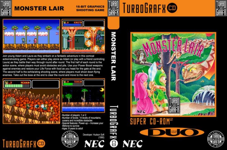 Monster Lair [CD-ROM²] - TurboGrafx CD | VideoGameX