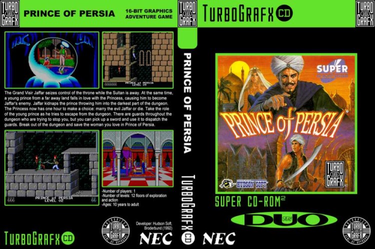 Prince of Persia [Super CD-ROM²] - TurboGrafx CD | VideoGameX