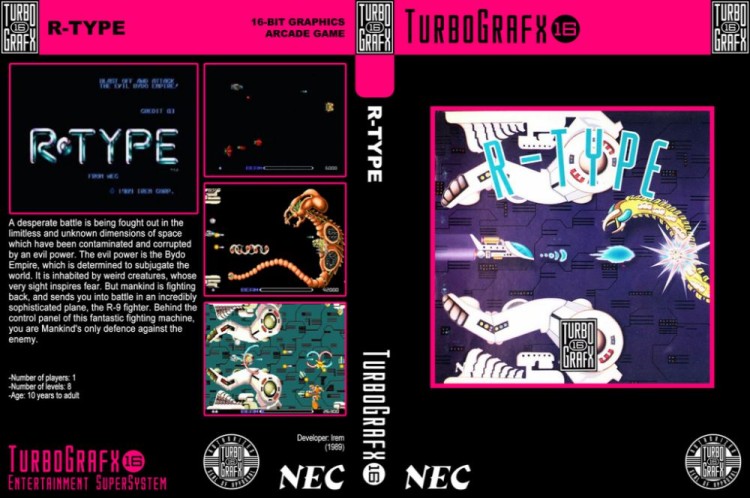 R-Type - TurboGrafx 16 | VideoGameX