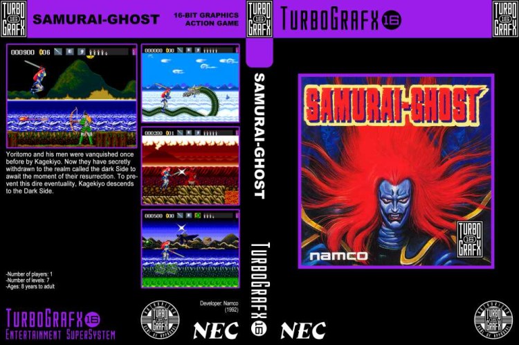 Samurai Ghost - TurboGrafx 16 | VideoGameX