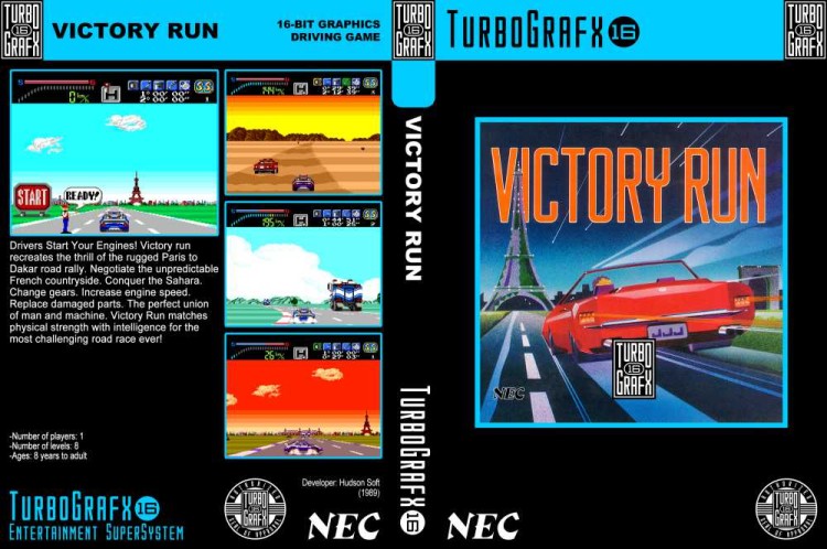 Victory Run - TurboGrafx 16 | VideoGameX