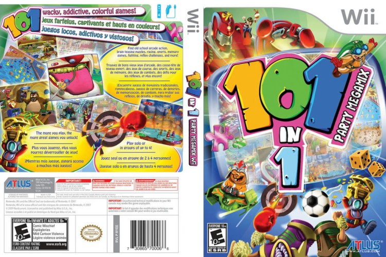 101-in-1 Party Megamix - Wii | VideoGameX