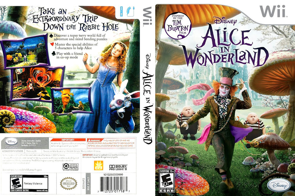 Alice in Wonderland Wii VideoGameX
