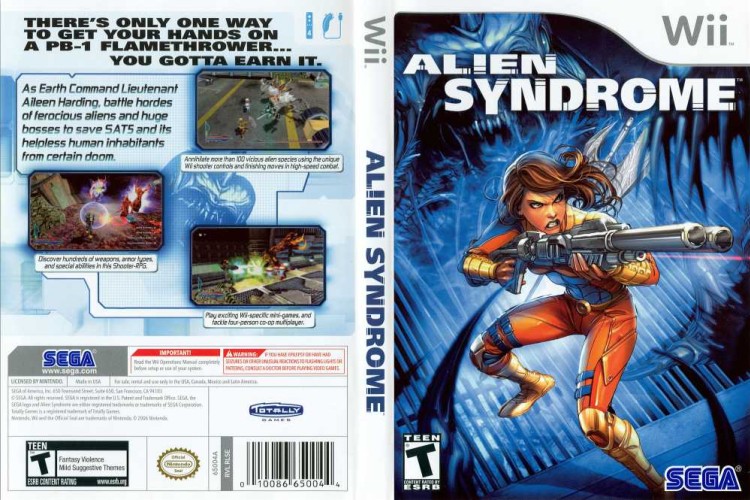 Alien Syndrome - Wii | VideoGameX