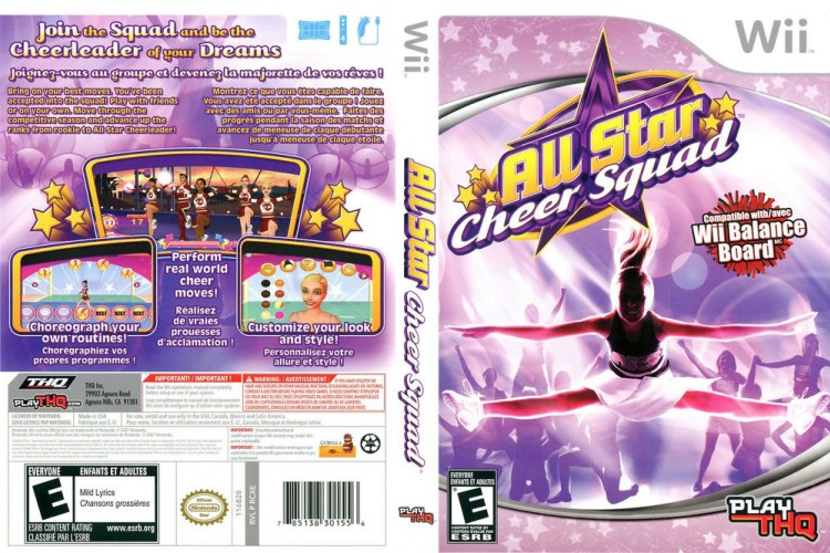 All Star Cheer Squad - Wii | VideoGameX