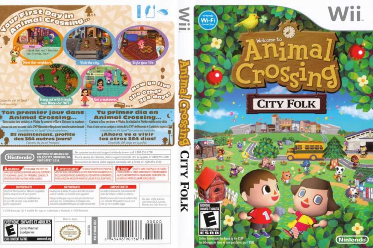 bevel Grof scherp Animal Crossing: City Folk - Wii | VideoGameX