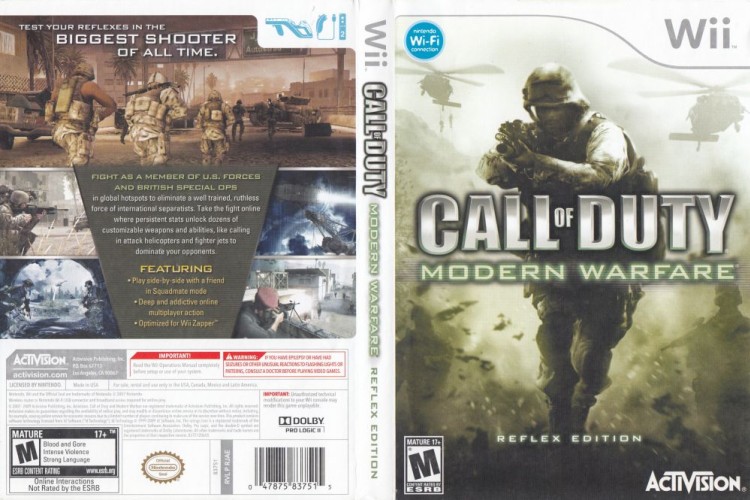 Call of Duty: Modern Warfare Reflex - Wii | VideoGameX