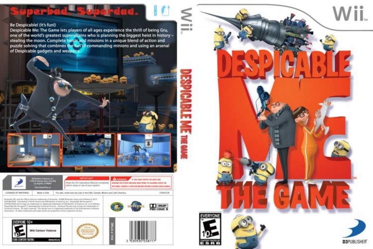 Despicable Me: The Game - Wii U / Wii | VideoGameX