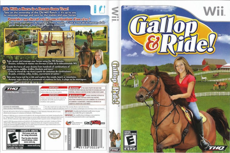 Gallop and Ride - Wii | VideoGameX