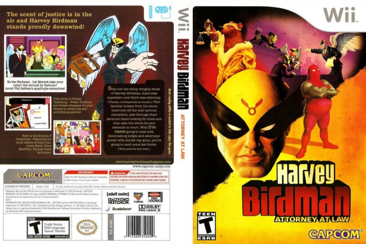 Harvey Birdman: Attorney At Law - Wii | VideoGameX