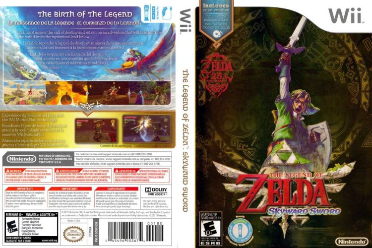 Legend of Zelda: Skyward Sword - Wii | VideoGameX