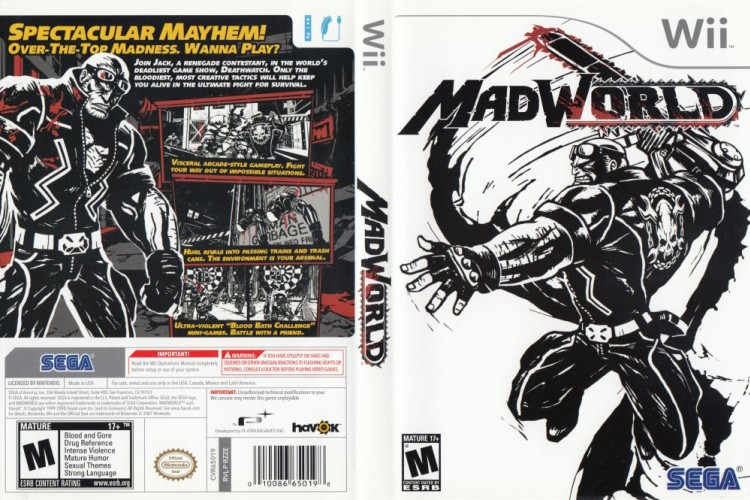 MadWorld (Wii) Playthrough - NintendoComplete 