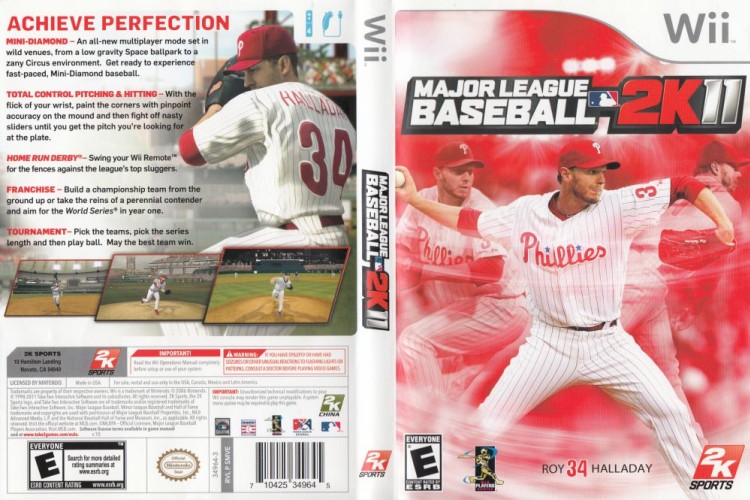 Major League Baseball 2K11 - Wii | VideoGameX