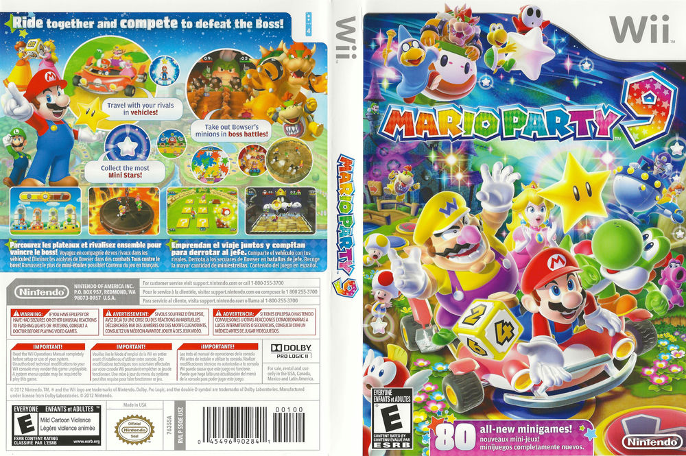 Mario Party 9 Wii VideoGameX