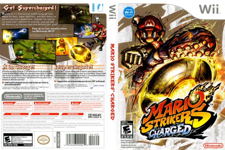 Mario Strikers Charged - Wii | VideoGameX