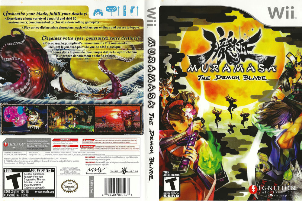  Muramasa: The Demon Blade - Nintendo Wii (Renewed) : Video Games