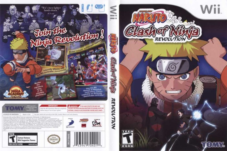 Naruto: Clash of Ninja Revolution - Wii | VideoGameX