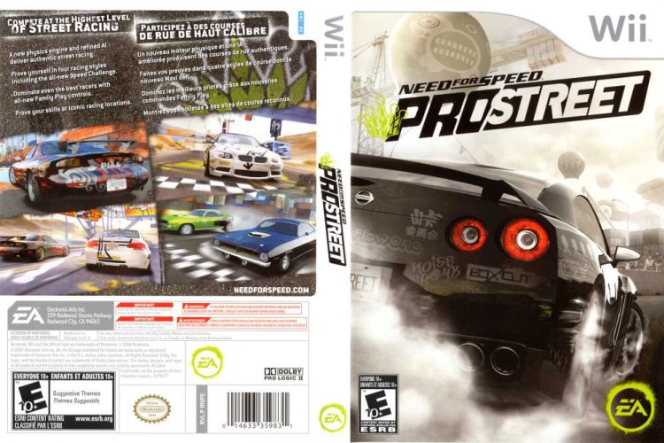 Need for Speed: ProStreet - Wii | VideoGameX