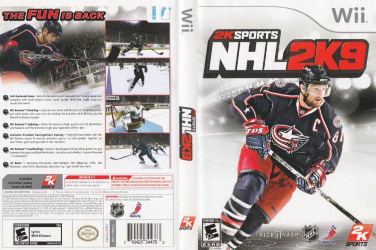 NHL 2K9 - Wii | VideoGameX