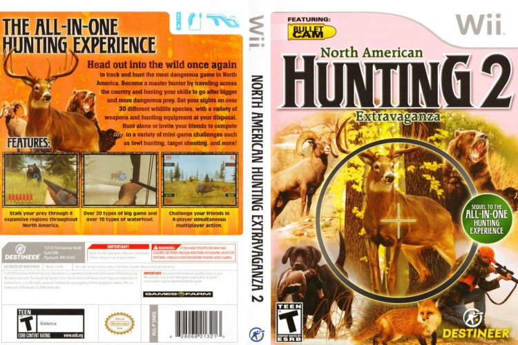 North American Hunting Extravaganza - Wii | VideoGameX