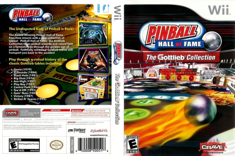 Pinball Hall of Fame: The Gottlieb Collection - Wii | VideoGameX