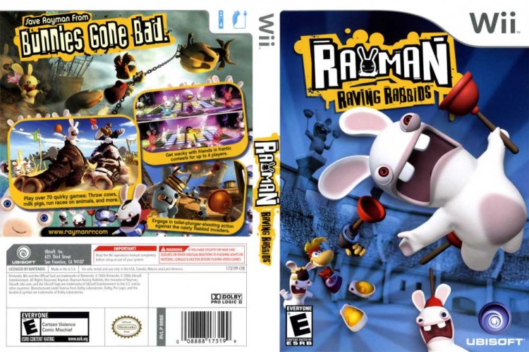 Rayman Raving Rabbids - Wii | VideoGameX