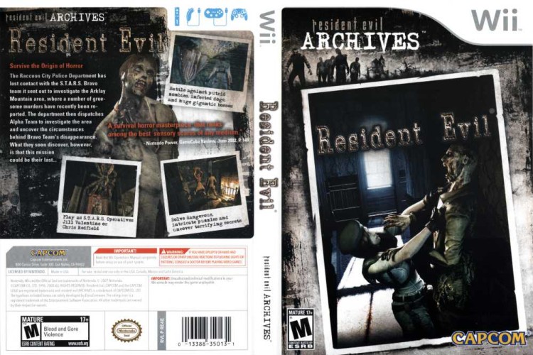 Resident Evil Archives: Resident Evil - Wii | VideoGameX