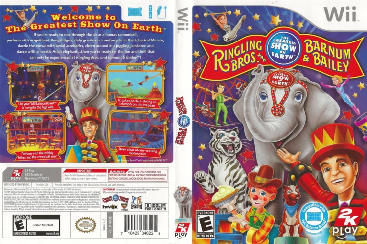 Ringling Bros. and Barnum & Bailey Circus - Wii | VideoGameX
