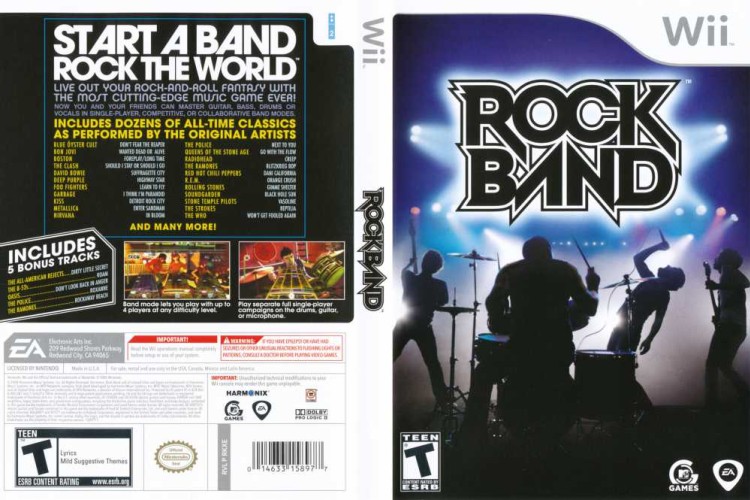 Rock Band - Wii | VideoGameX