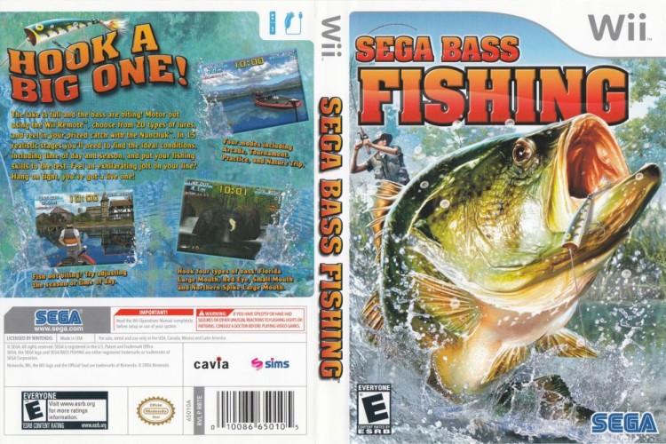 Sega Bass Fishing - Wii | VideoGameX