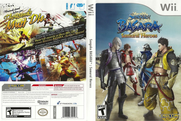 Sengoku Basara: Samurai Heroes - Wii | VideoGameX