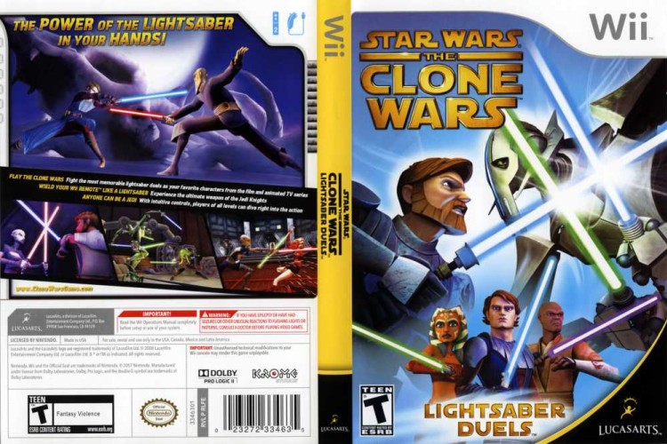 Star Wars: Clone Wars - Lightsaber Duels - Wii | VideoGameX