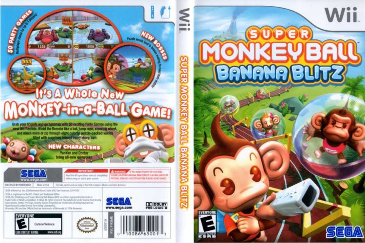 Super Monkey Ball: Banana Blitz - Wii | VideoGameX