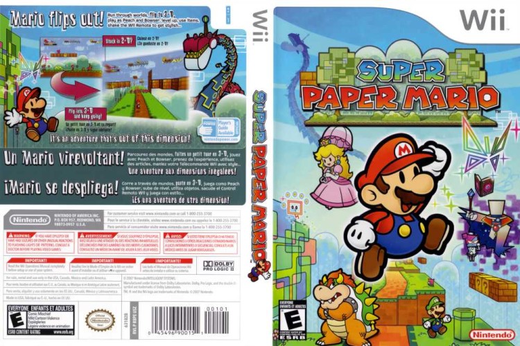 Super Paper Mario - Wii | VideoGameX