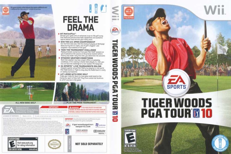 Tiger Woods PGA Tour 10 - Wii | VideoGameX