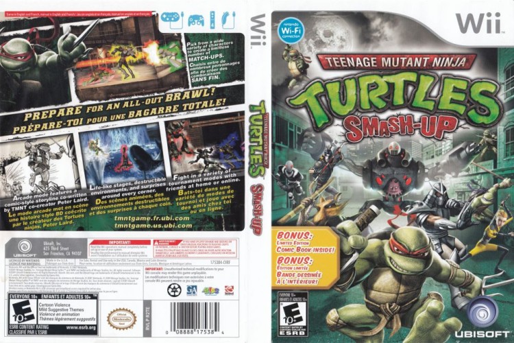 TMNT: Smash-Up - Wii | VideoGameX