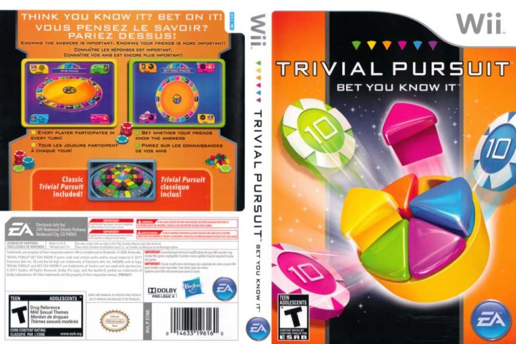 Trivial Pursuit Bet You Know It - Wii | VideoGameX