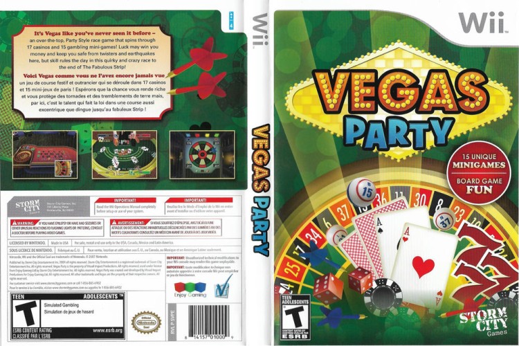 Vegas Party - Wii | VideoGameX