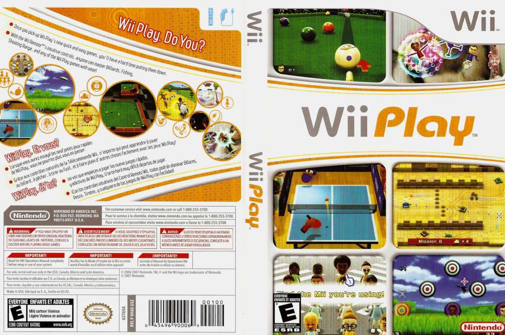 dobbelt Kriger slump Wii Play - Wii | VideoGameX