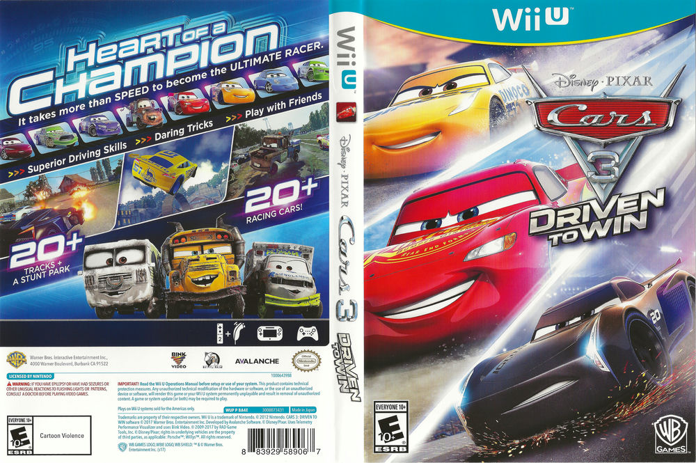 Cars 3: Driven to Win - Wii U | VideoGameX