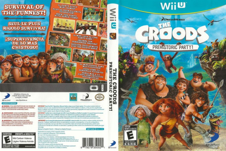 Croods: Prehistoric Party! - Wii U | VideoGameX