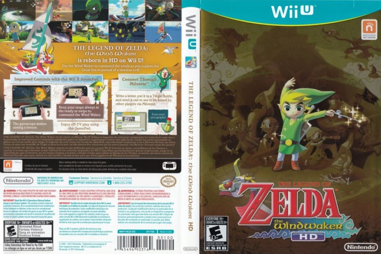 Legend of Zelda: The Wind Waker HD - Wii U | VideoGameX