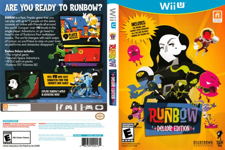 Runbow Deluxe Edition - Wii U | VideoGameX