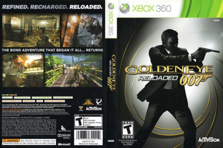 007 GoldenEye: Reloaded - Xbox 360 | VideoGameX
