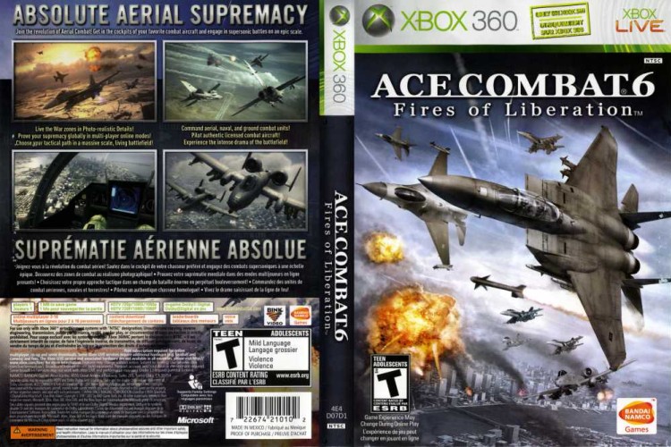 Ace Combat 6: Fires of Liberation - Xbox 360 | VideoGameX