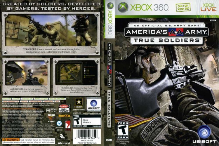 America's Army: True Soldiers - Xbox 360 | VideoGameX