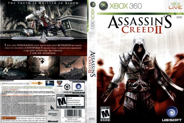 Assassin's Creed II [BC] - Xbox 360 | VideoGameX