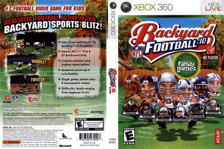Backyard Football 2010 - Xbox 360 | VideoGameX