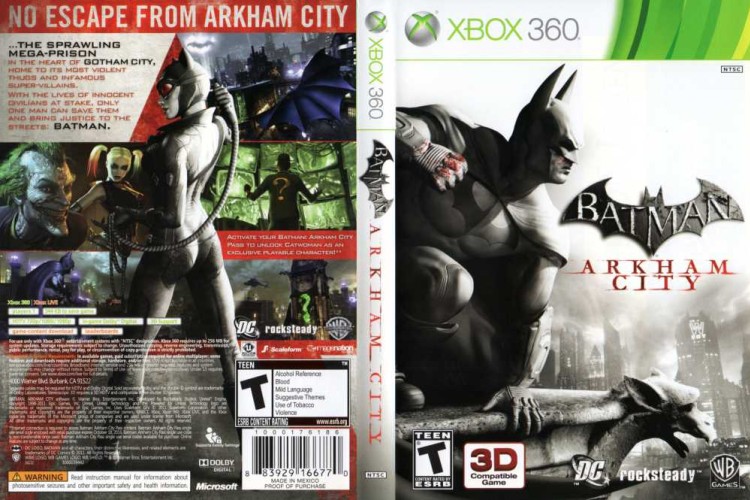 Batman: Arkham City - Xbox 360 | VideoGameX